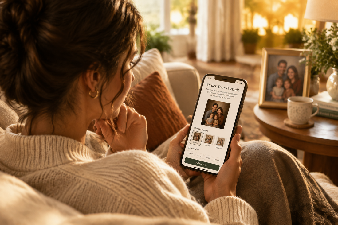 How to Choose the Right Photo for Your Custom Portrait