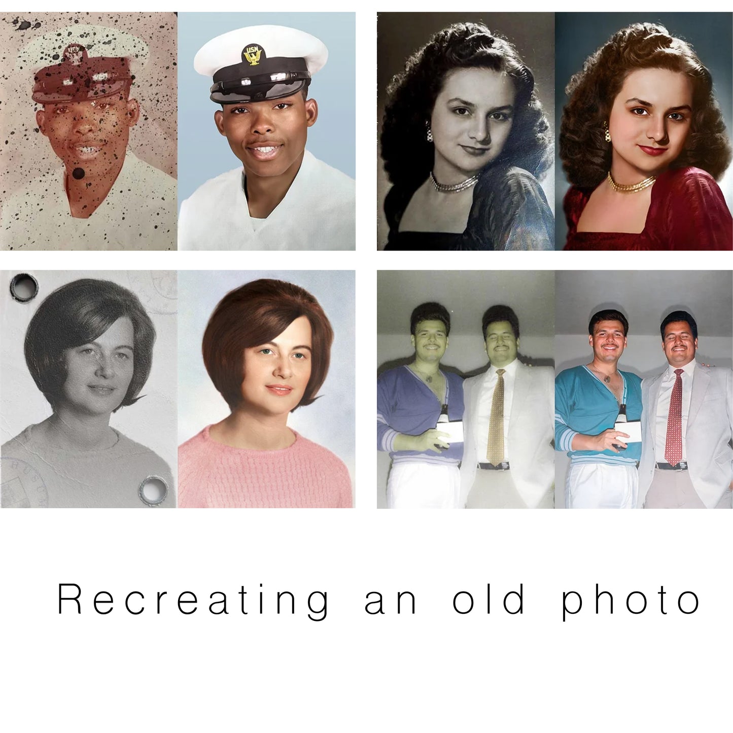Old VIP photo restoration